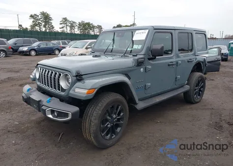 2024 Jeep Wrangler 4Xe Sahara 4Xe z USA, uszkodzony, nr VIN 1C4RJXP68RW170950